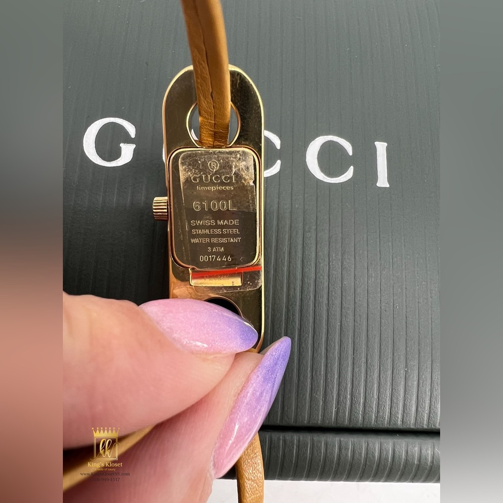 Gucci leather watch - Picture 12 of 15